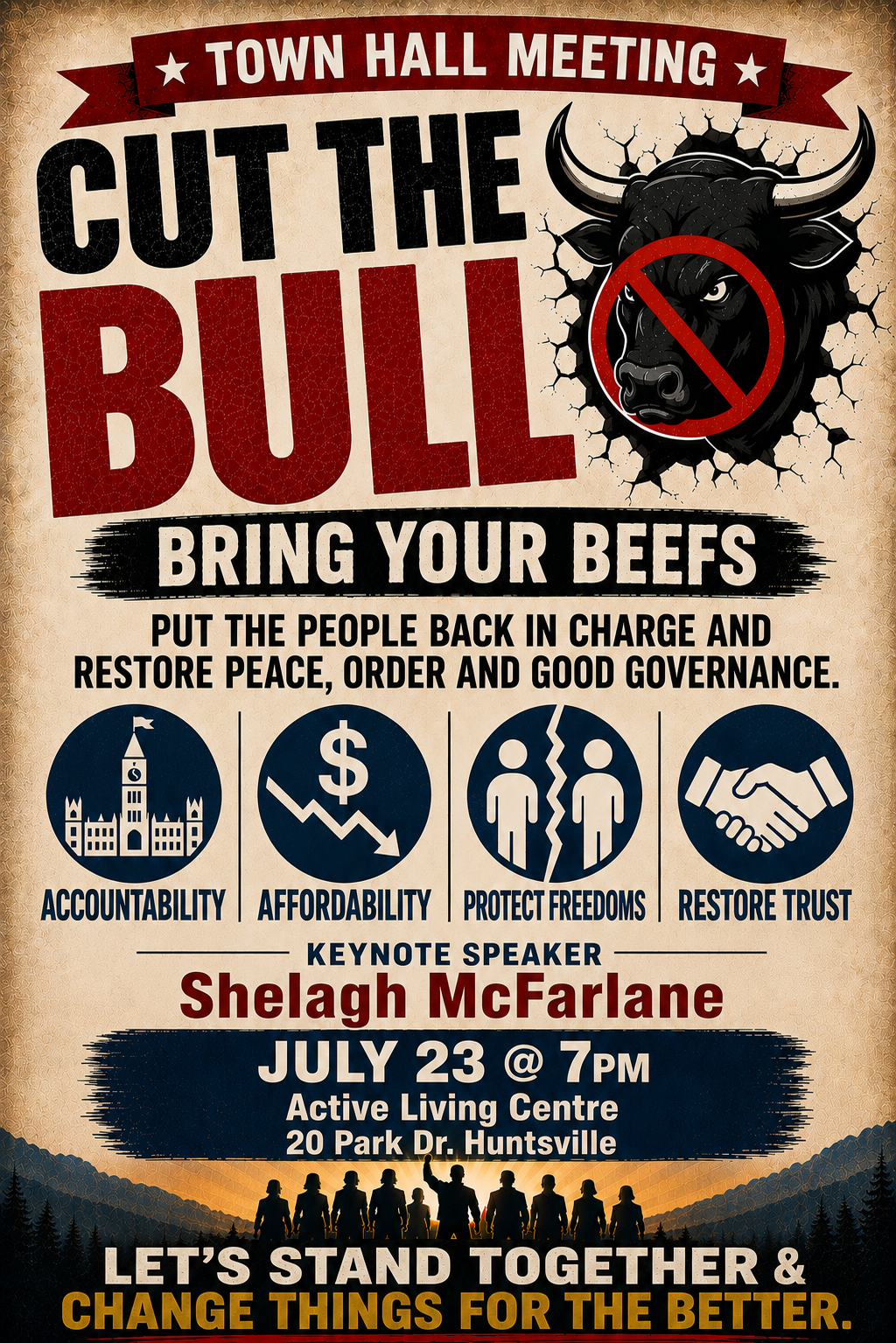 Cut the Bull Poster